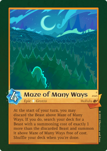 Maze of Many Ways