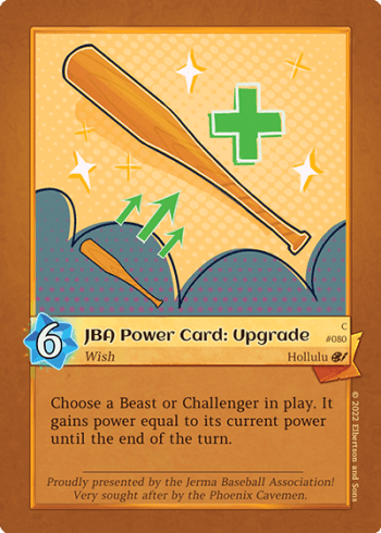 JBA Power Card: Upgrade